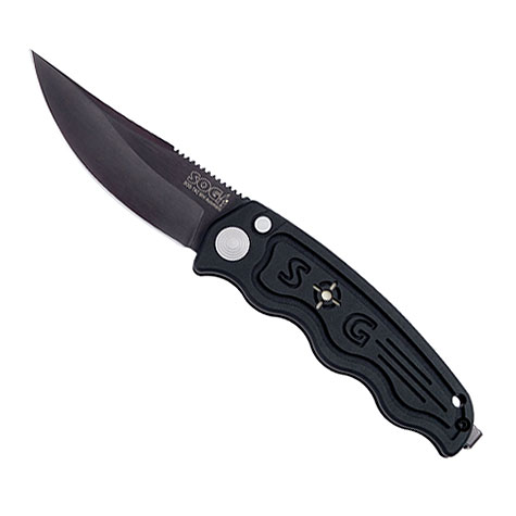 Нож SOG, модель ST-11 SOG-TAC Mini Automatic Black TiNi