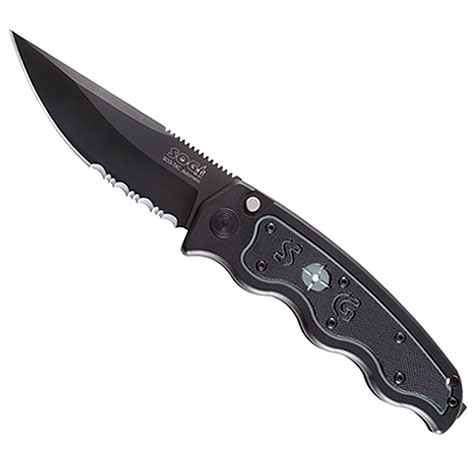 Нож SOG, модель ST-03 SOG-TAC Automatic Black TiNi